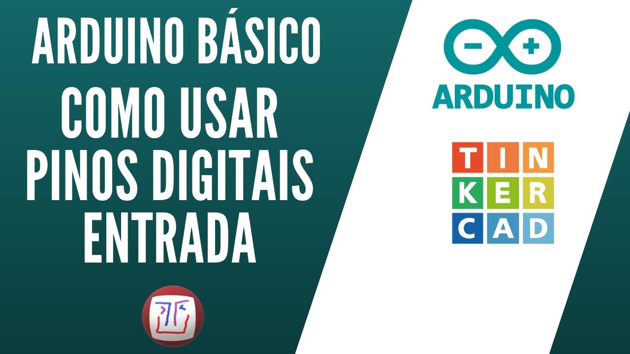 Como usar PINO DIGITAL de ENTRADA no arduino - Curso Gratuito pelo Tinkercad - Aula 2