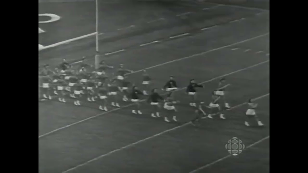 November 29, 1958 - CFL - 46th Grey Cup - Winnipeg Blue Bombers vs. Hamilton Tiger-Cats