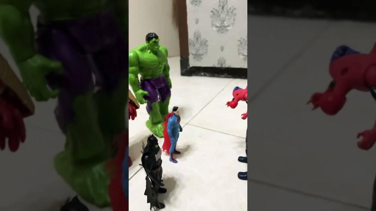 AVENGERS TOYS, Spiderman story, Action Figures, Unboxing, Ironman, Thor, Hulk, Skibidi, Part 643