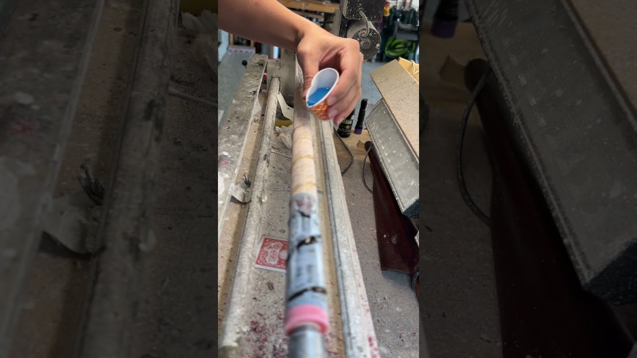 Making a pool cue using Ukrainian Bog Oak  #woodworking #poolcues