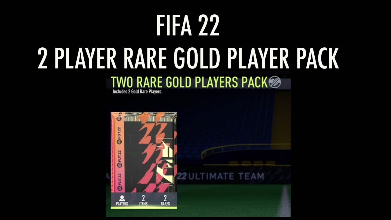 FIFA 22 - 2 Rare Gold Player Pack