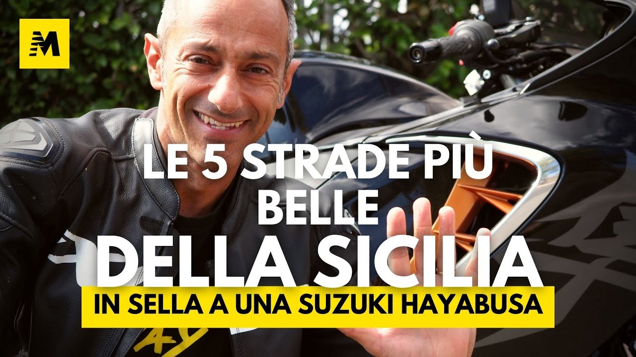 Le 5 strade più belle della Sicilia (in sella a una Suzuki Hayabusa!)