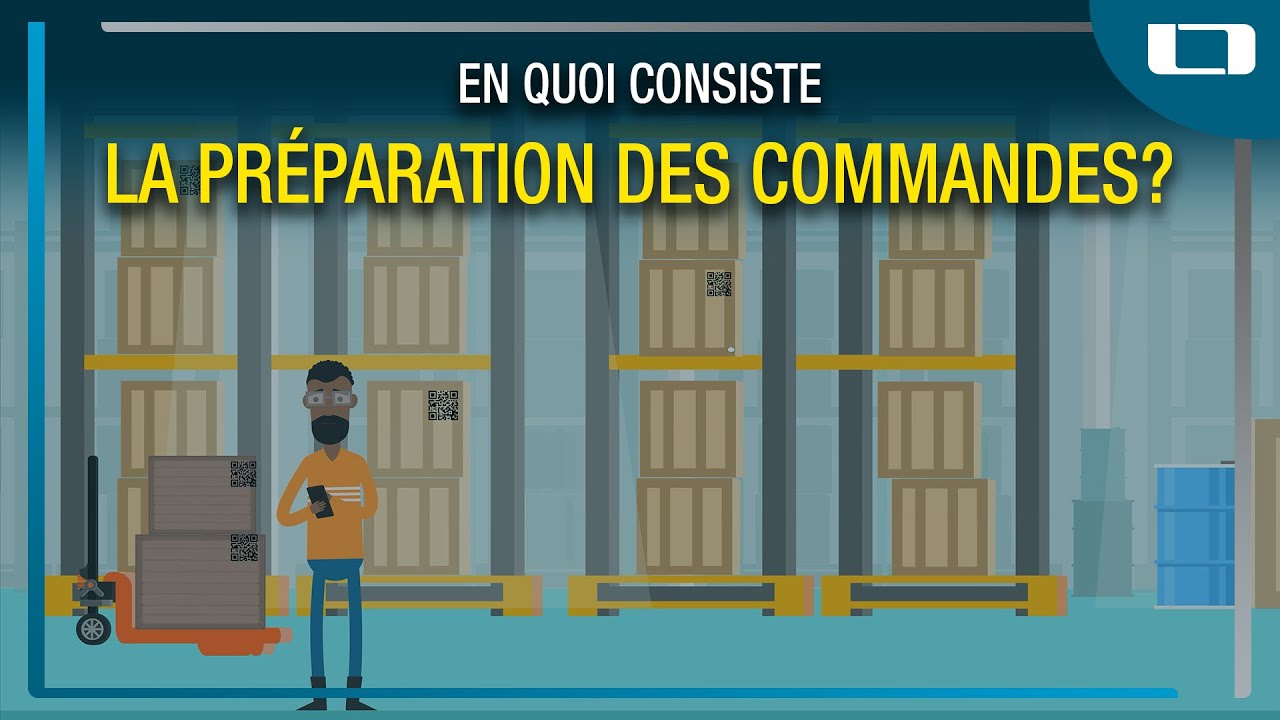 En quoi consiste la préparation des commandes ? | Logistique d'entrepôt digitalisée avec L-mobile