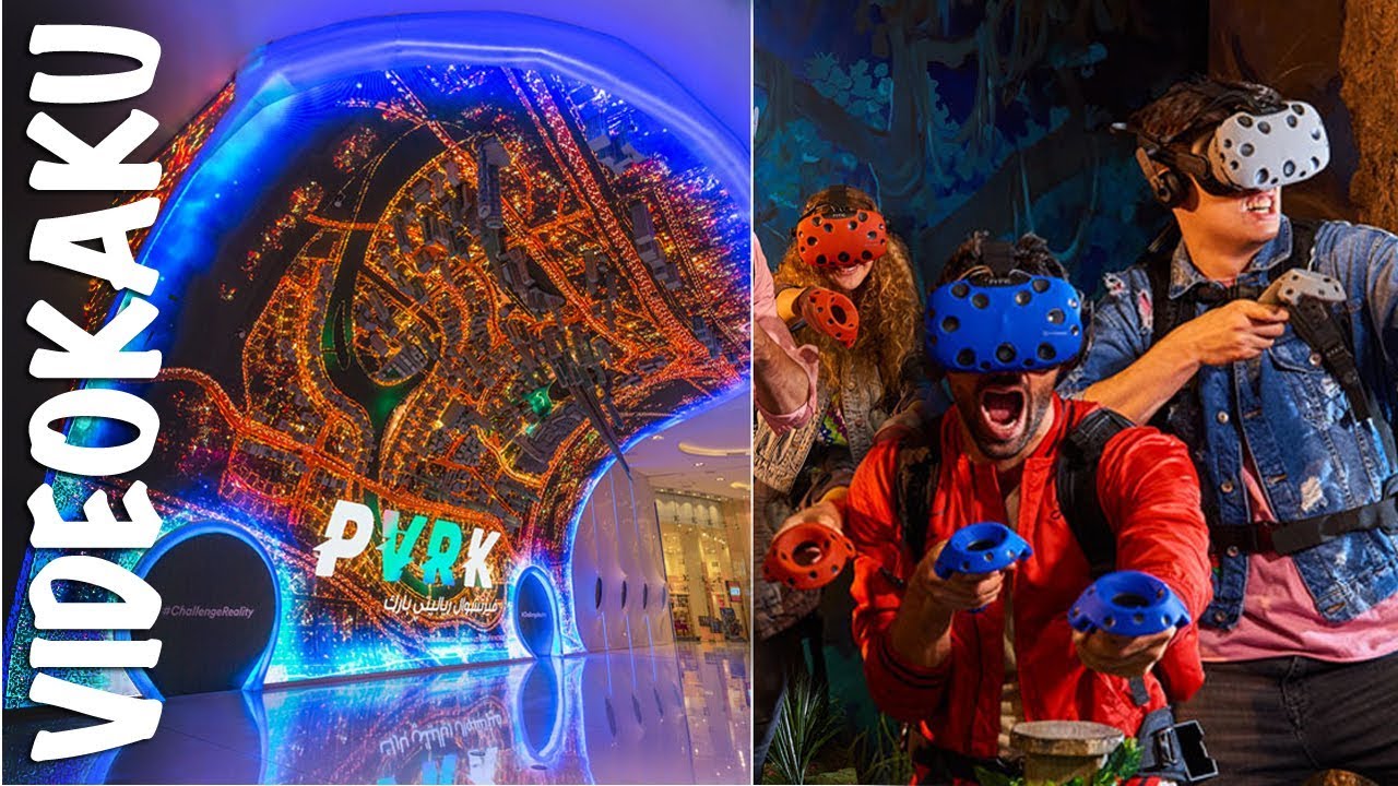 Virtual Reality PARK At The Dubai Mall Amazing