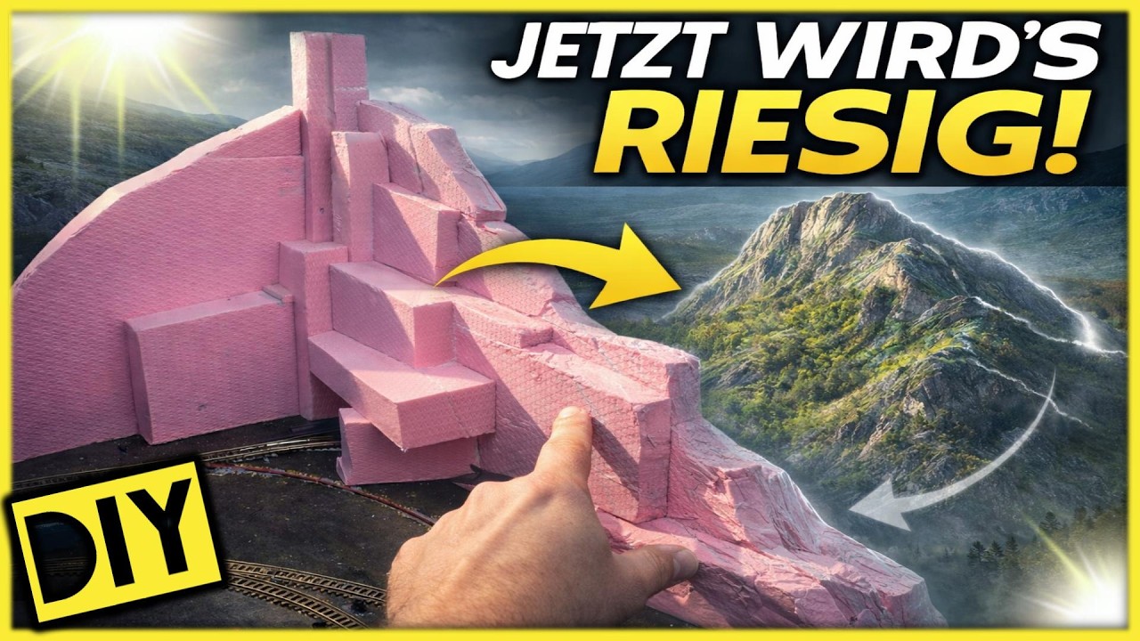 Neues Projekt: So entsteht mein Modellgebirge