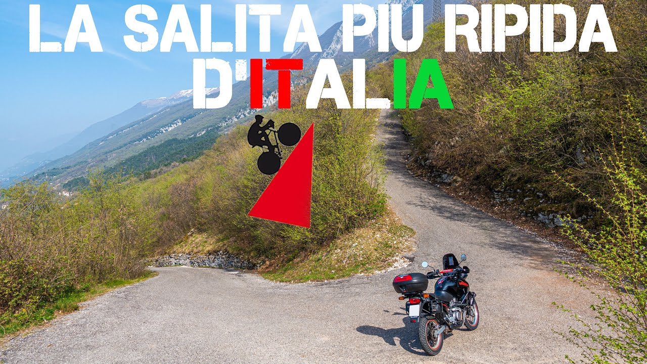 LA SALITA PIÚ RIPIDA D'ITALIA!!🇮🇹 1000mt in 10KM!🏍