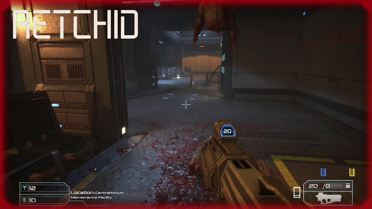 A DOOM 3 Remake? | RETCHID: Gameplay