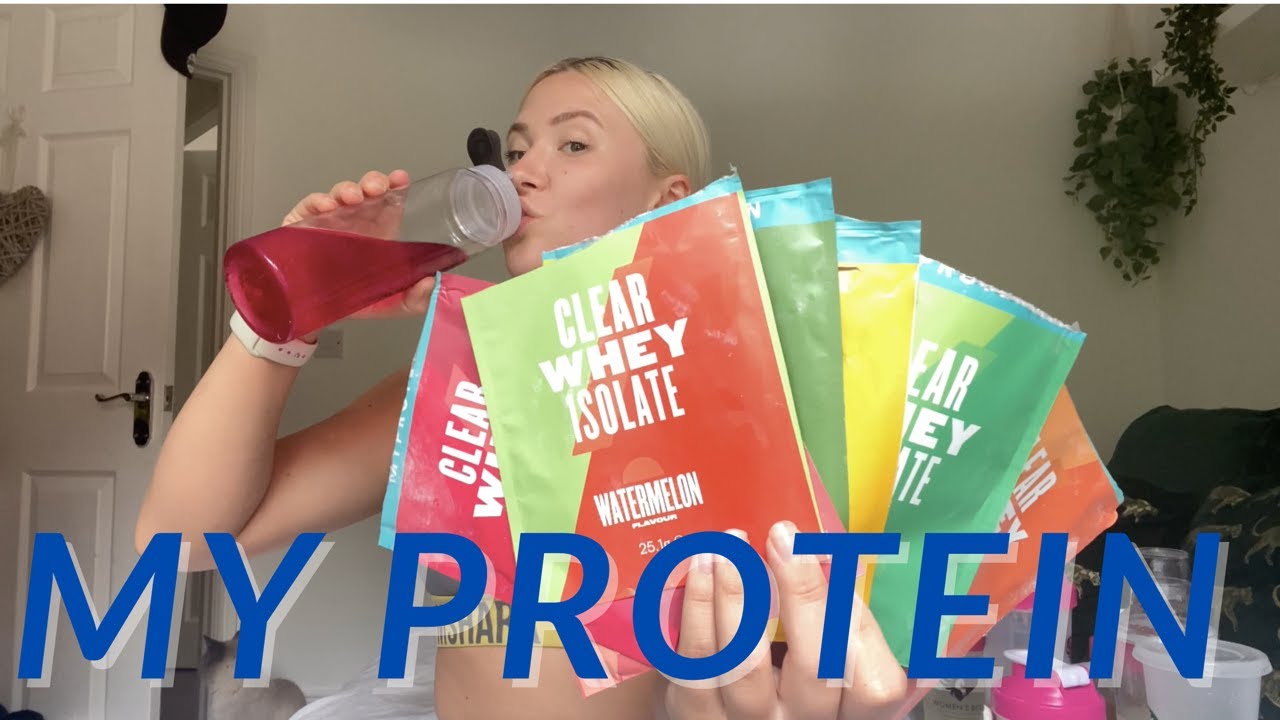 MY PROTEIN CLEAR WHEY *TASTE TEST* | Heidi Haul