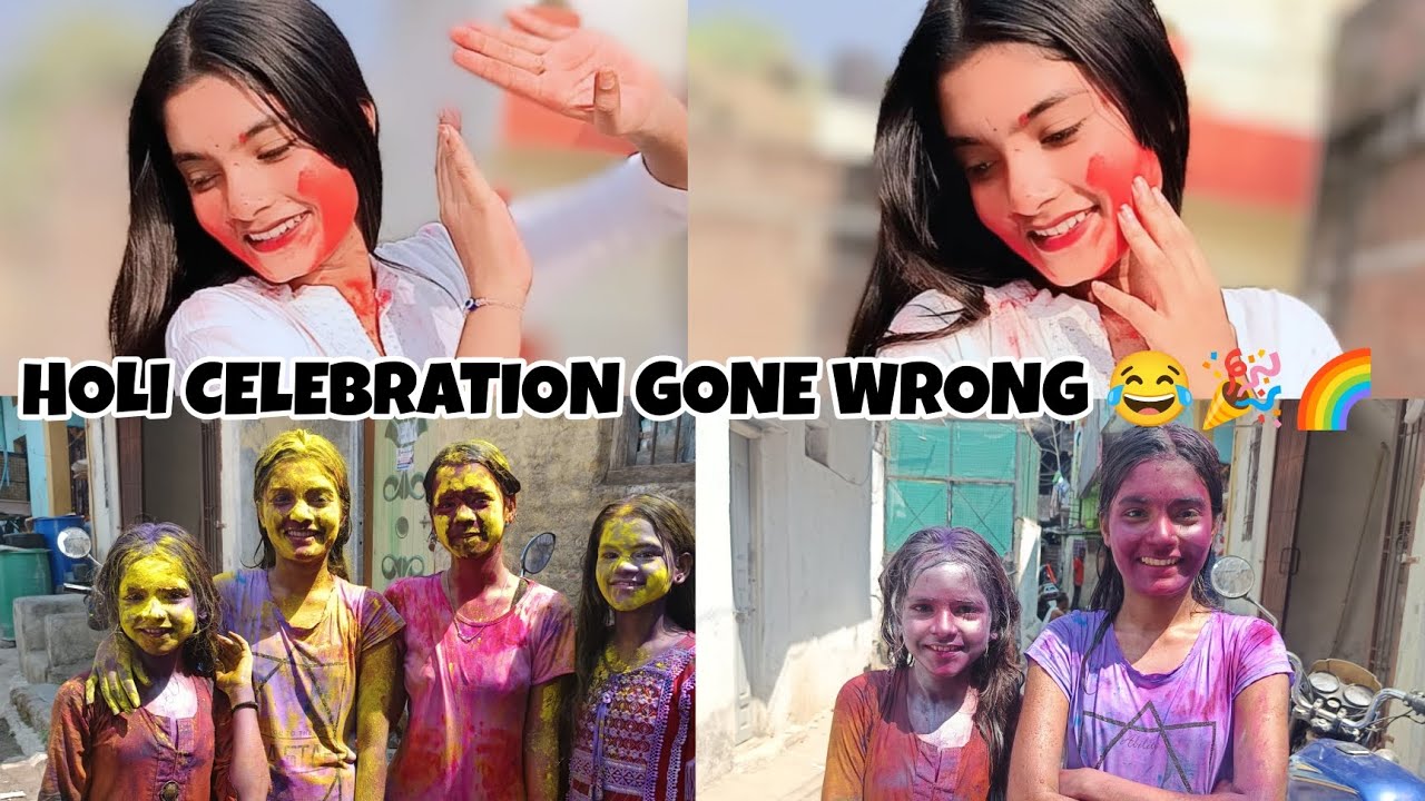 2K25❤️GRAND HOLI CELEBRATION 🎊🎉😂😂||FULL MASTI ||