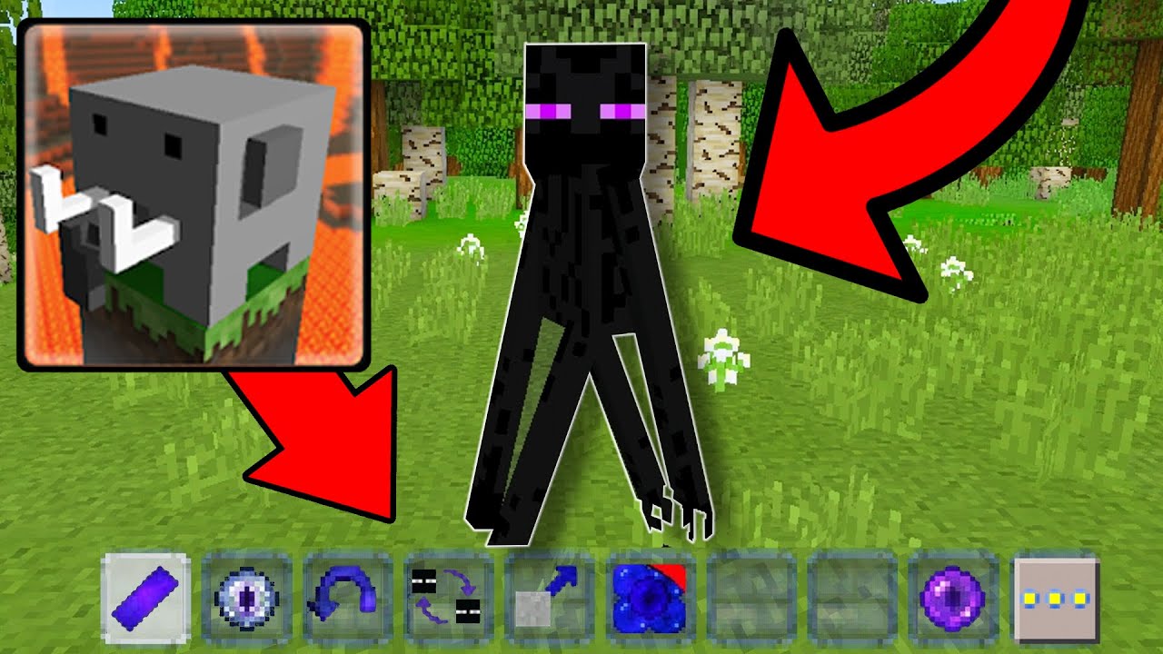 Playing Craftsman Building Craft as ENDERMAN...