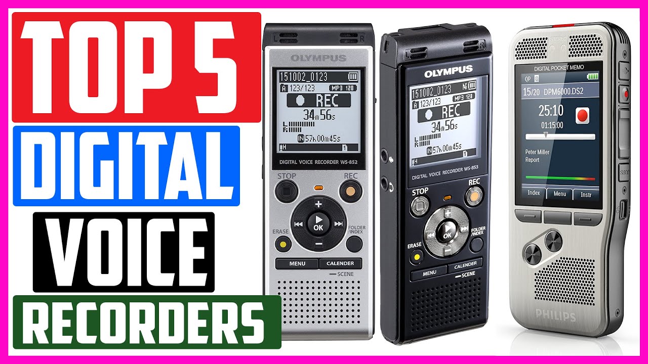Top 5 Best Digital Voice Recorders in 2021