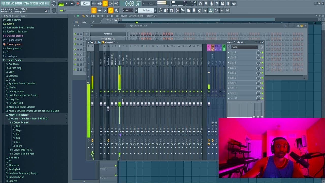 DRAKE TRAP DRUMS TUTORIAL IN FL STUDIO (Pt.2)
