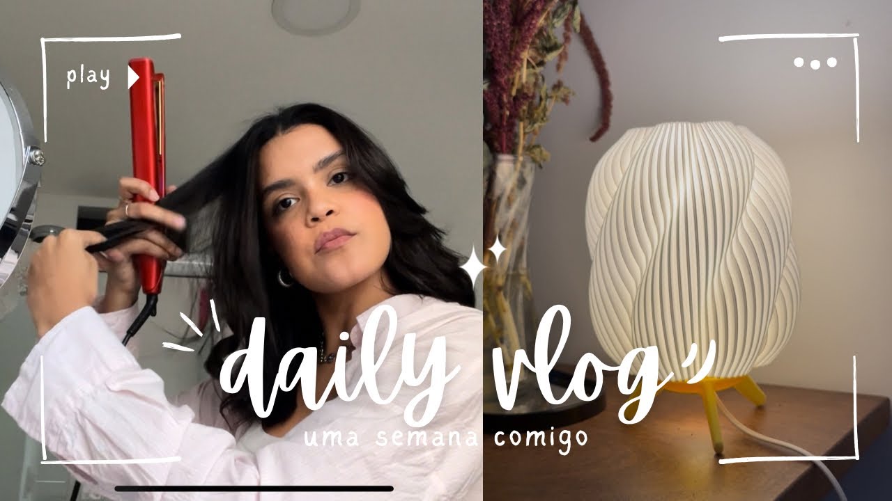 VLOG | meu namorado comprou uma impressora 3D, decorando apartamento, cuidando das plantas