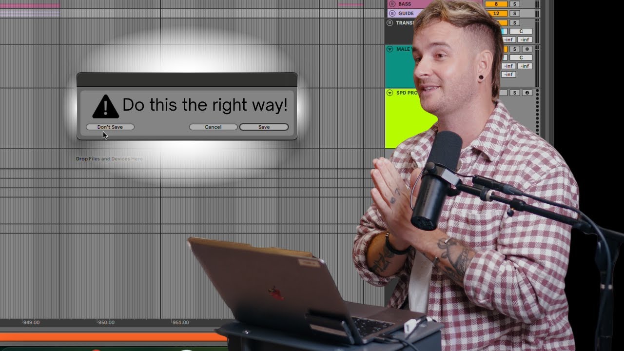 Don't Send an Ableton Project Before You Learn This! | Rob Bodley