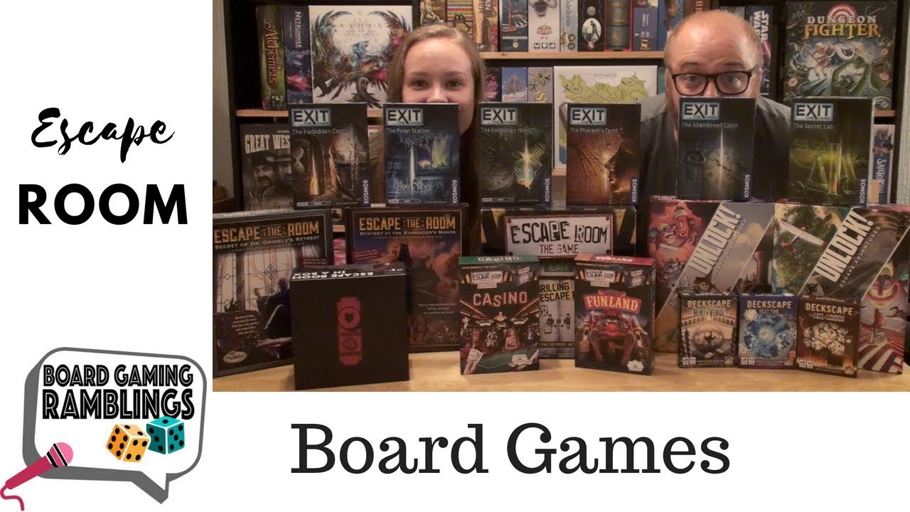 Escape Room Board Games