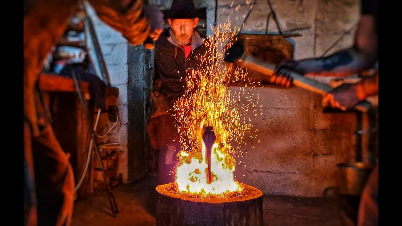 Réduction de minerai de fer en bas fourneau (explication)