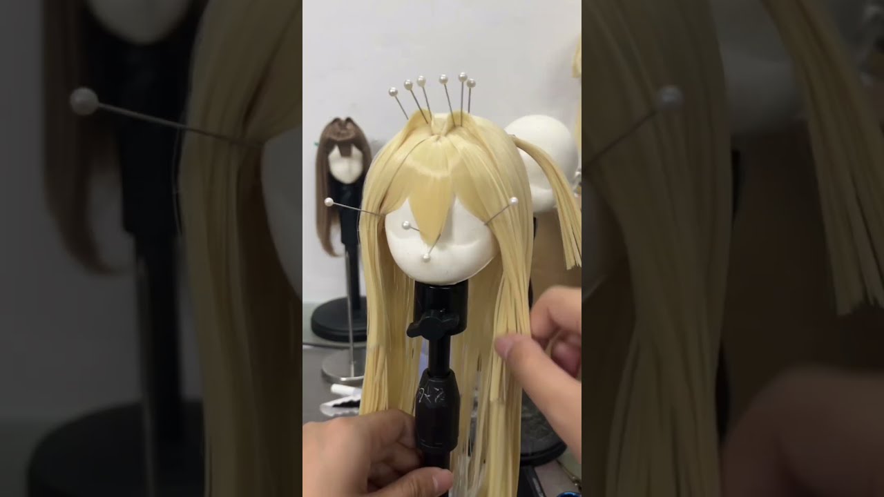 How I Style My BJD Wigs in 1 Minute