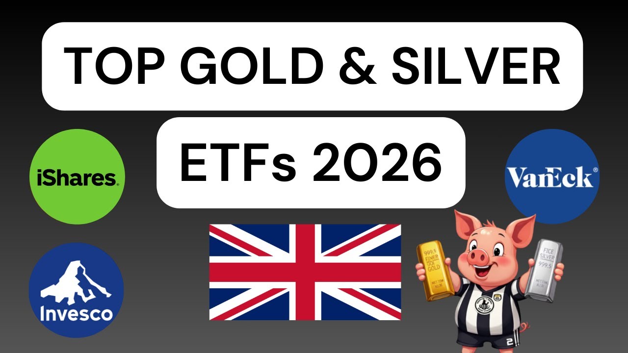 Лучшие ETF на золото и серебро на 2026 год (Топ-5 вариантов!)