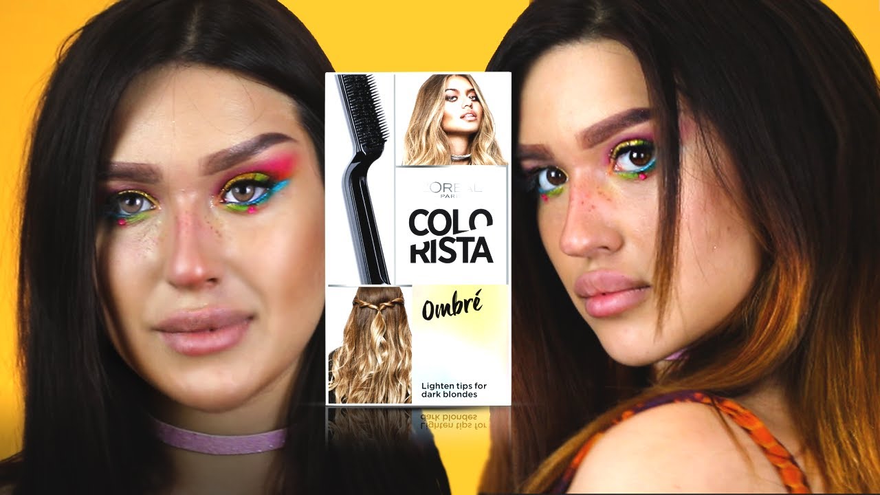 Омбре в домашних условиях за 15 минут?Тестирую Loreal Colorista