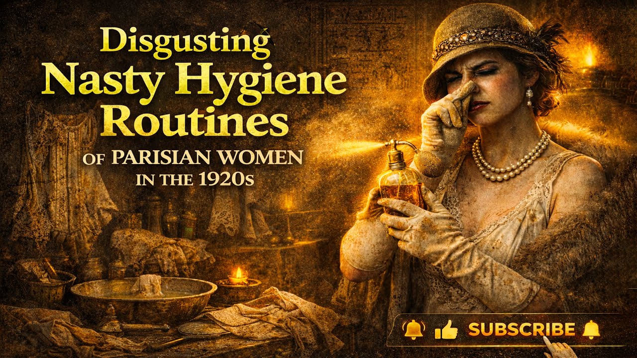 Nasty Hygiene Routines of Parisian Women in the 1920s - Shocking History Revealed