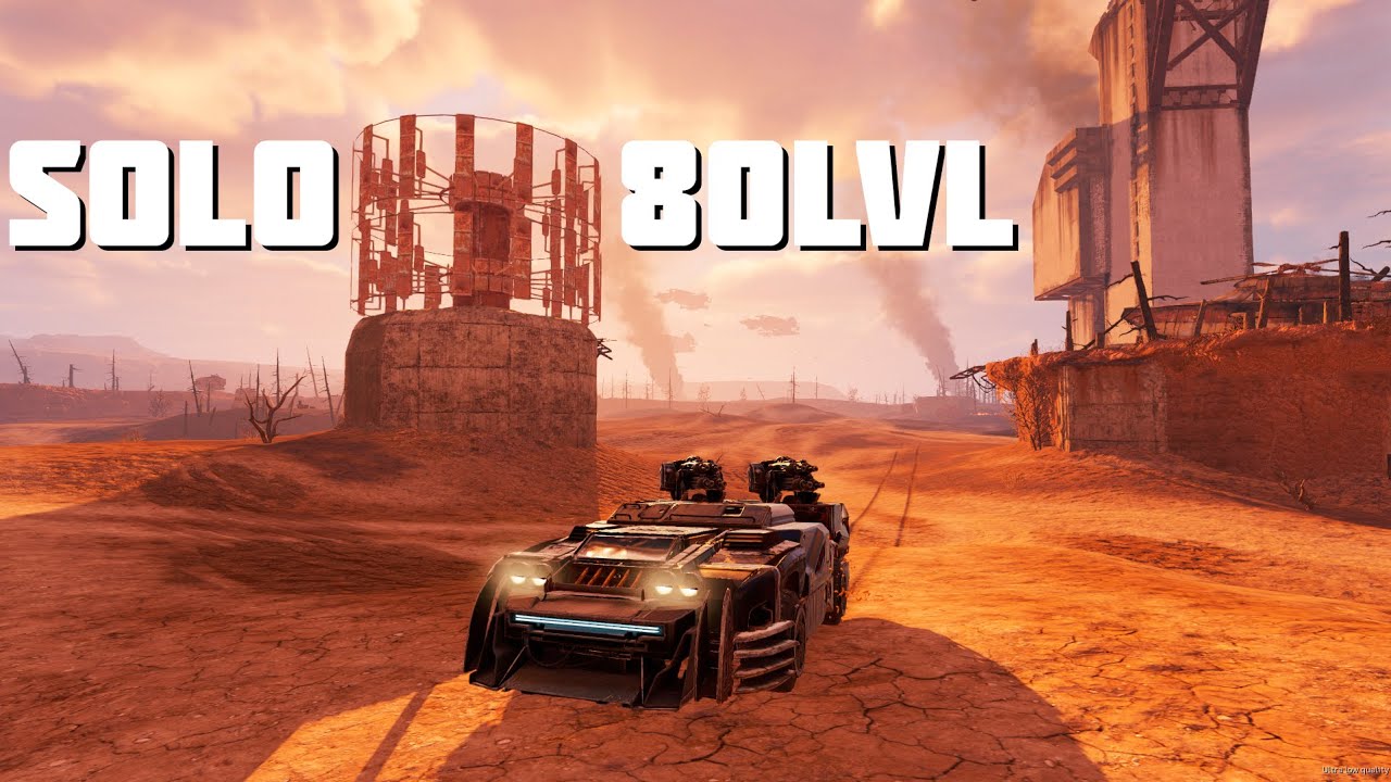SOLO vs 80LVL🔥Crossout🔥