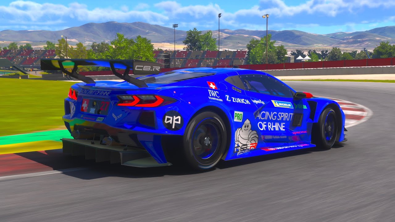 Corvette C8.R at Catalunya