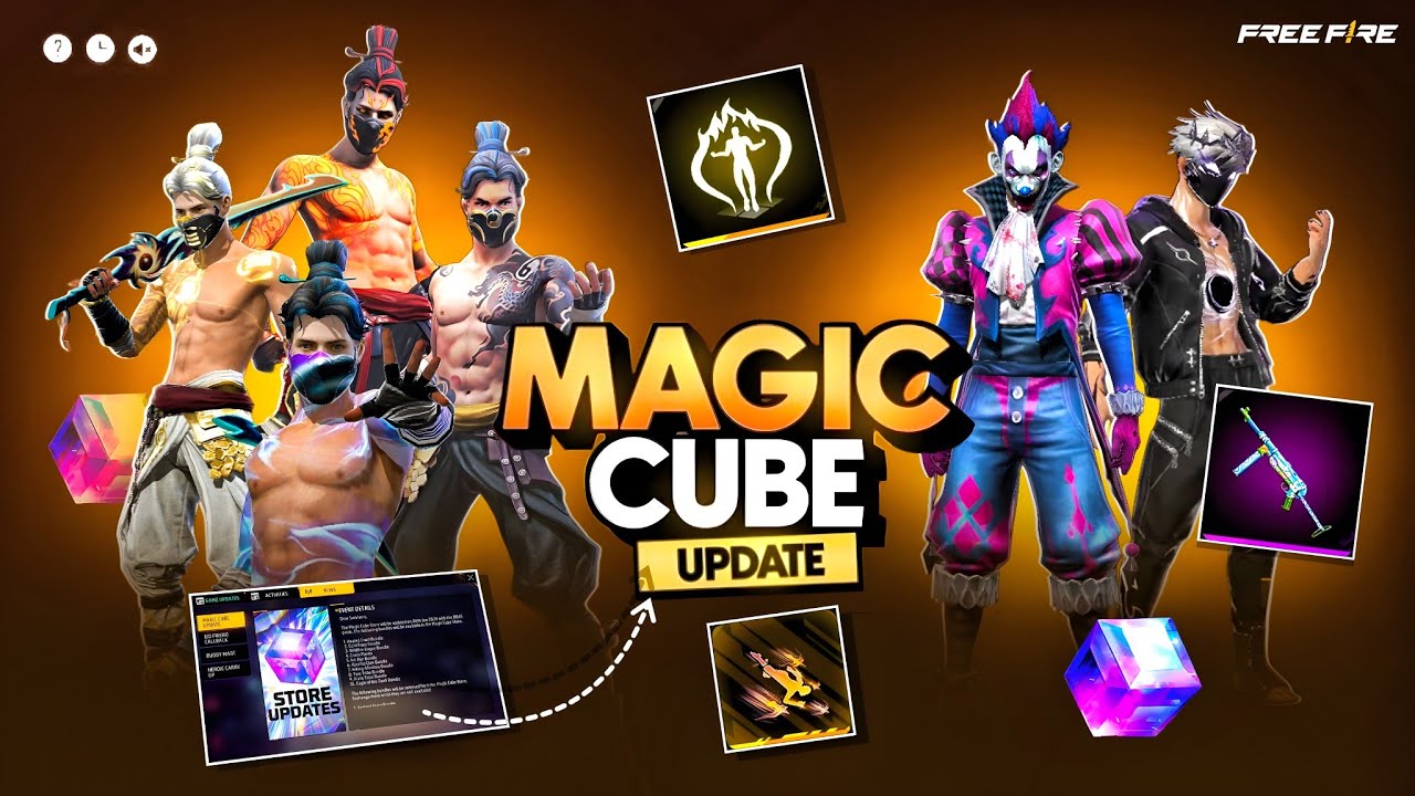 Golden Shade 💥 Magic Cube Store Update 🤯🥳| free fire new event | ff new event | new event free fire