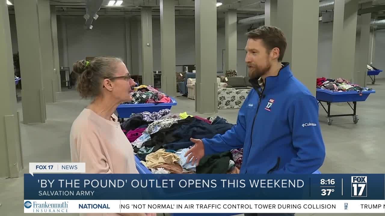 Salvation Army opens new By The Pound Outlet in Grand Rapids
