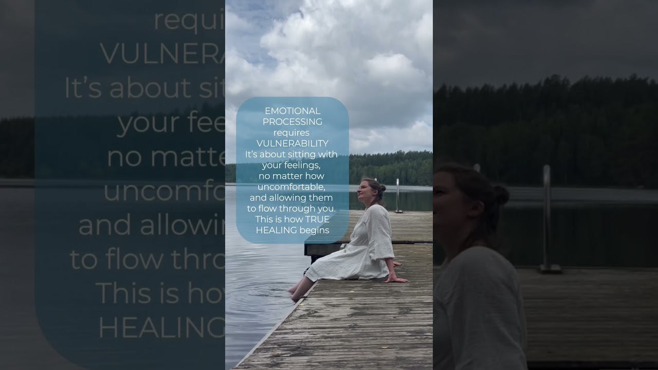 Embrace Vulnerability: The Path to True Healing 🌊 