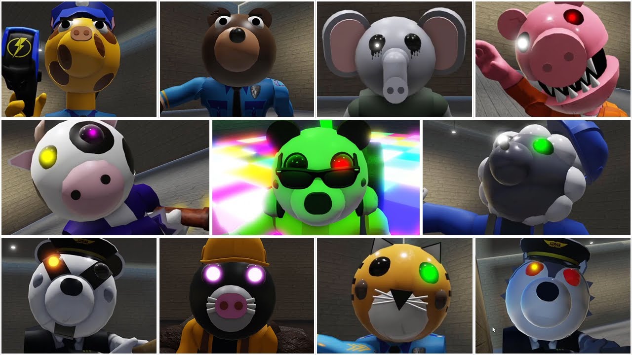 Piggy All Jumpscares Piggy Custom Bot & Skins