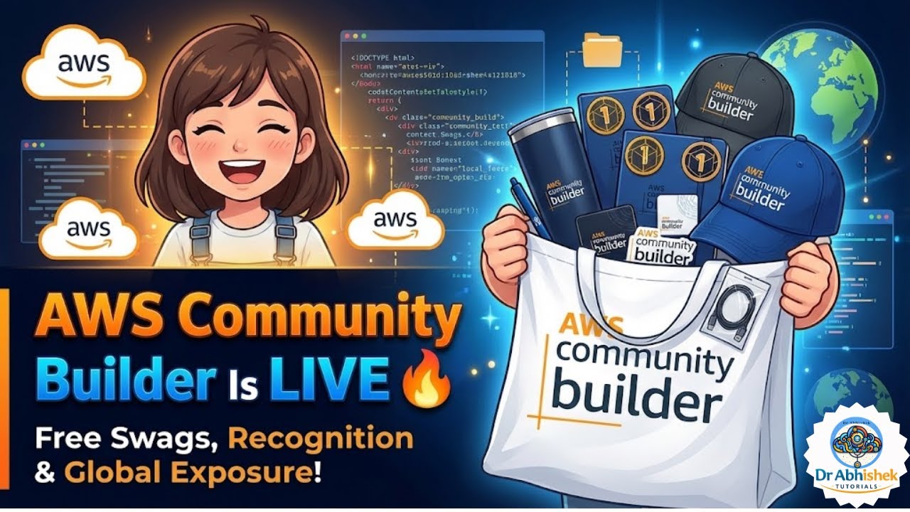 AWS Community Builder Is BACK 😱 | Learn AWS, Lead Communities & GET FREE Swags 🎁 #aws