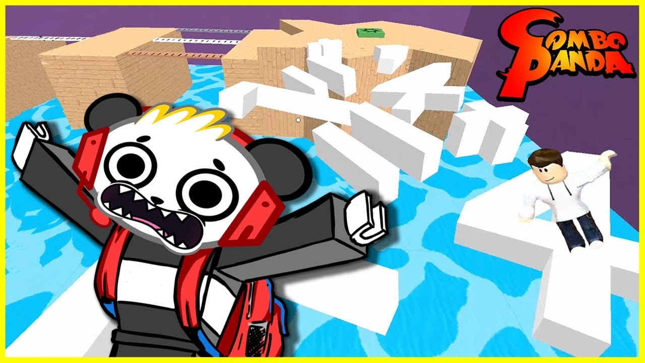 Roblox Escape High School Obby I CAN'T MATH Let's Play with Combo Panda