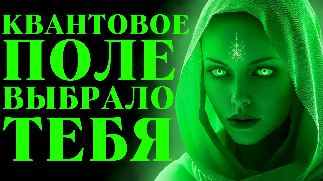 Квантовое Поле Покажет Вам Это Лишь Один Раз, И Оно Выбрало Вас Для Этого Послания