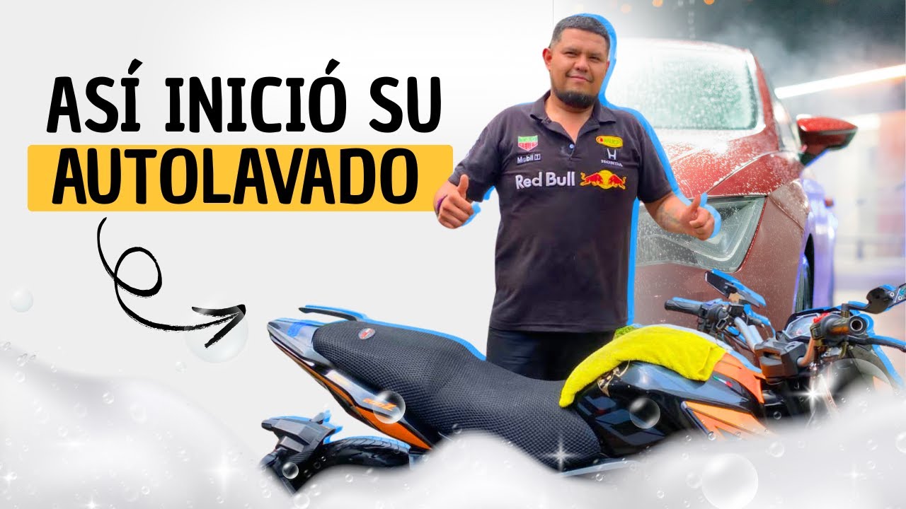Tenía solo $500 y Ahora tiene su Propio Autolavado