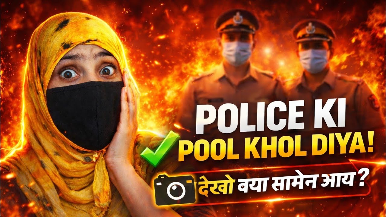 👮‍♂️Police Exposed? Ye Video System Par Sawaal Uthata Hai 🤔📹 #aafatreaction 