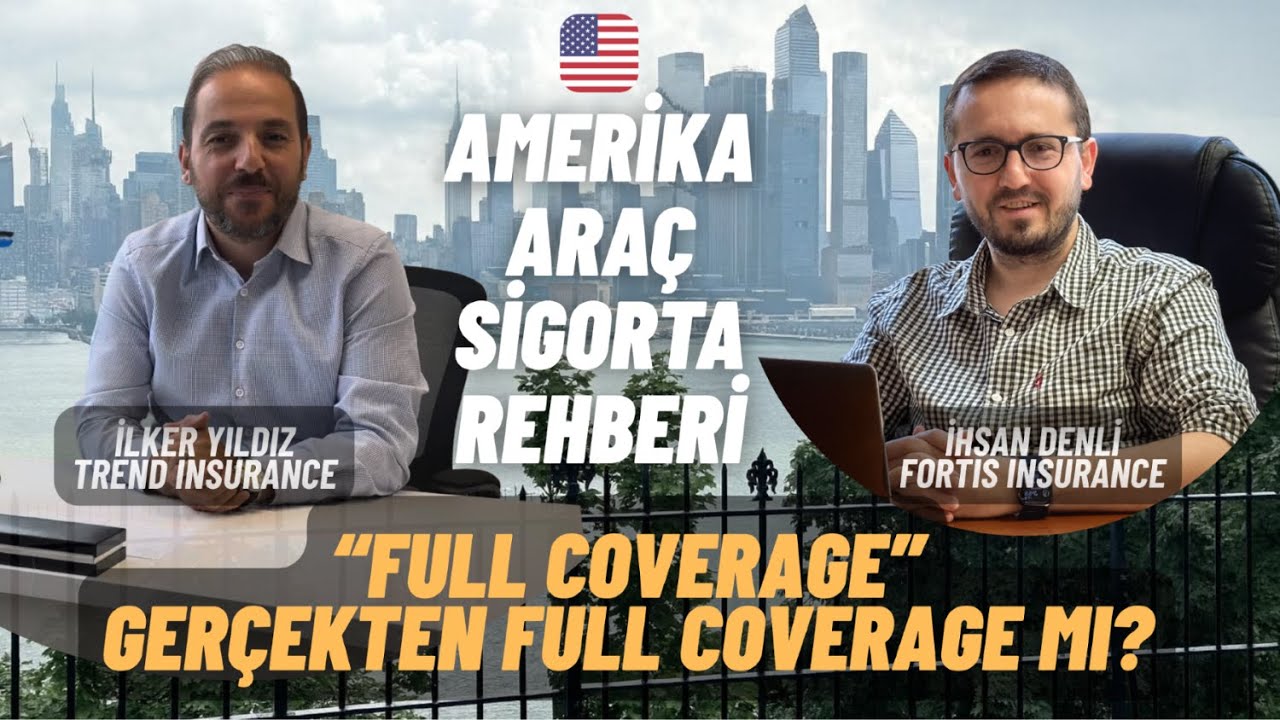 Amerika’da Araç Sigortası Rehberi 101 | Bilmeniz Gerekenler, Kritik Detaylar ve Tüyolar | Söyleşi #2