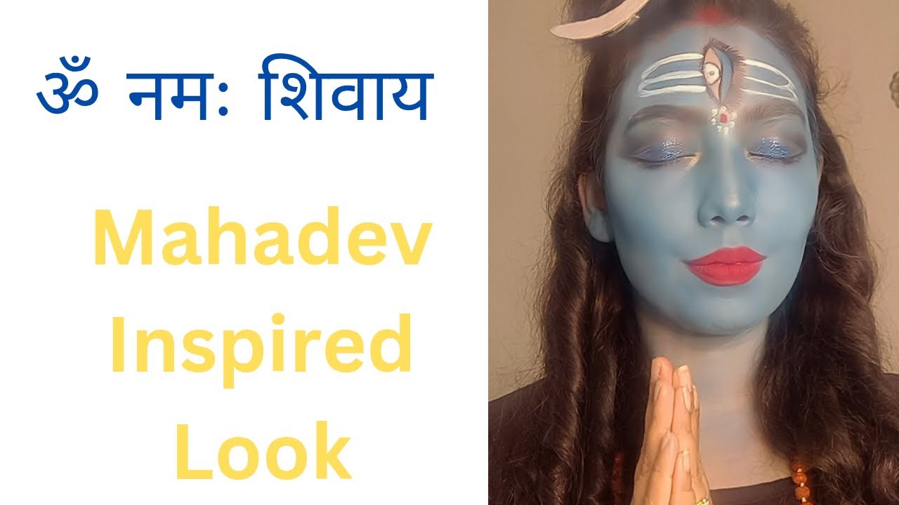 Mahadev Inspired Makeup Look | Sawan 2025 @suruchisinha9113