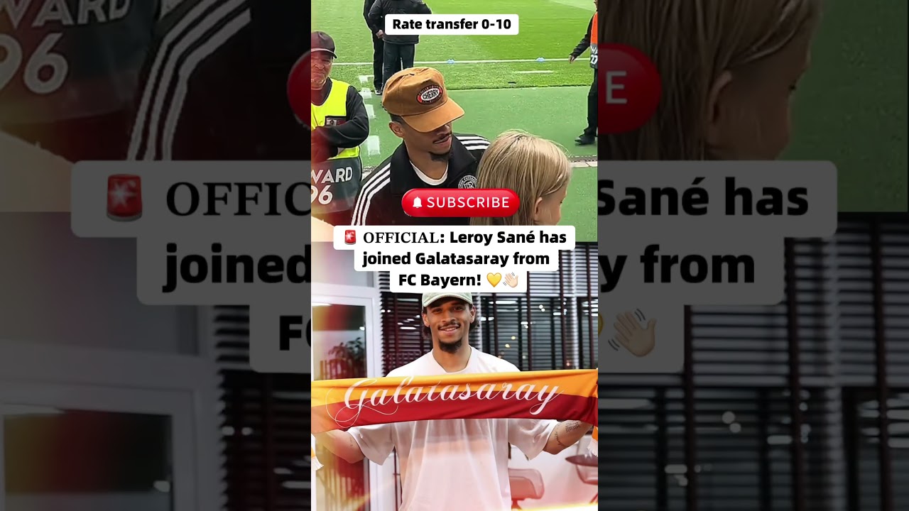 Official: Galatasaray Sign Leroy Sane from Bayern Munich! 🔥 Shocking Transfer News 2025!
