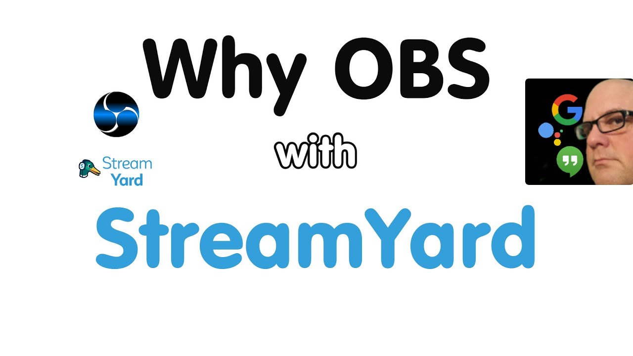 Use OBS as your Virtual Camera with StreamYard