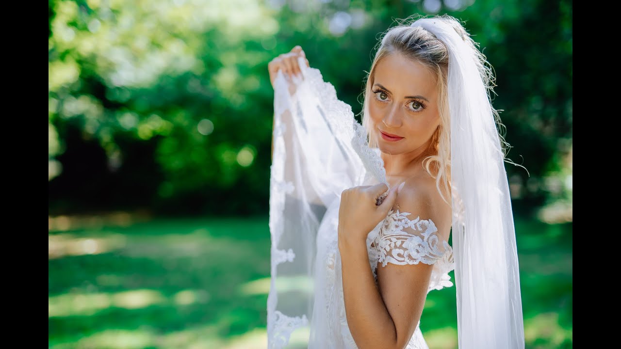 Beauty Retusche Bildbearbeitung bei der Braut