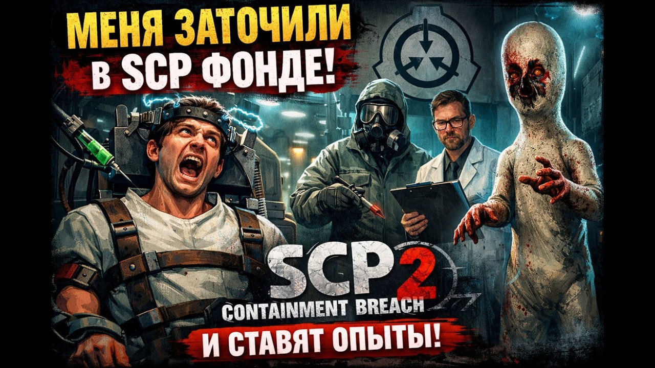 Меня заточили в SCP фонде и ставят ОПЫТЫ!