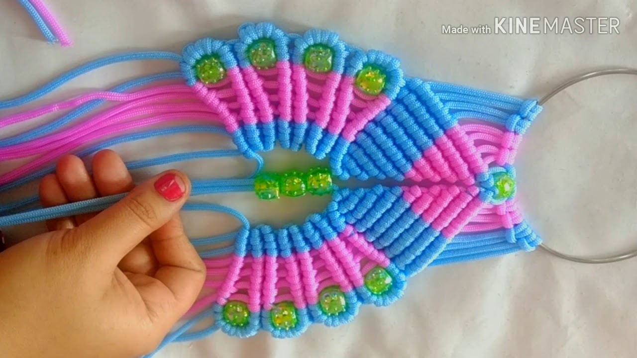 Very Easy And Simple Macrame Mobile Hanger