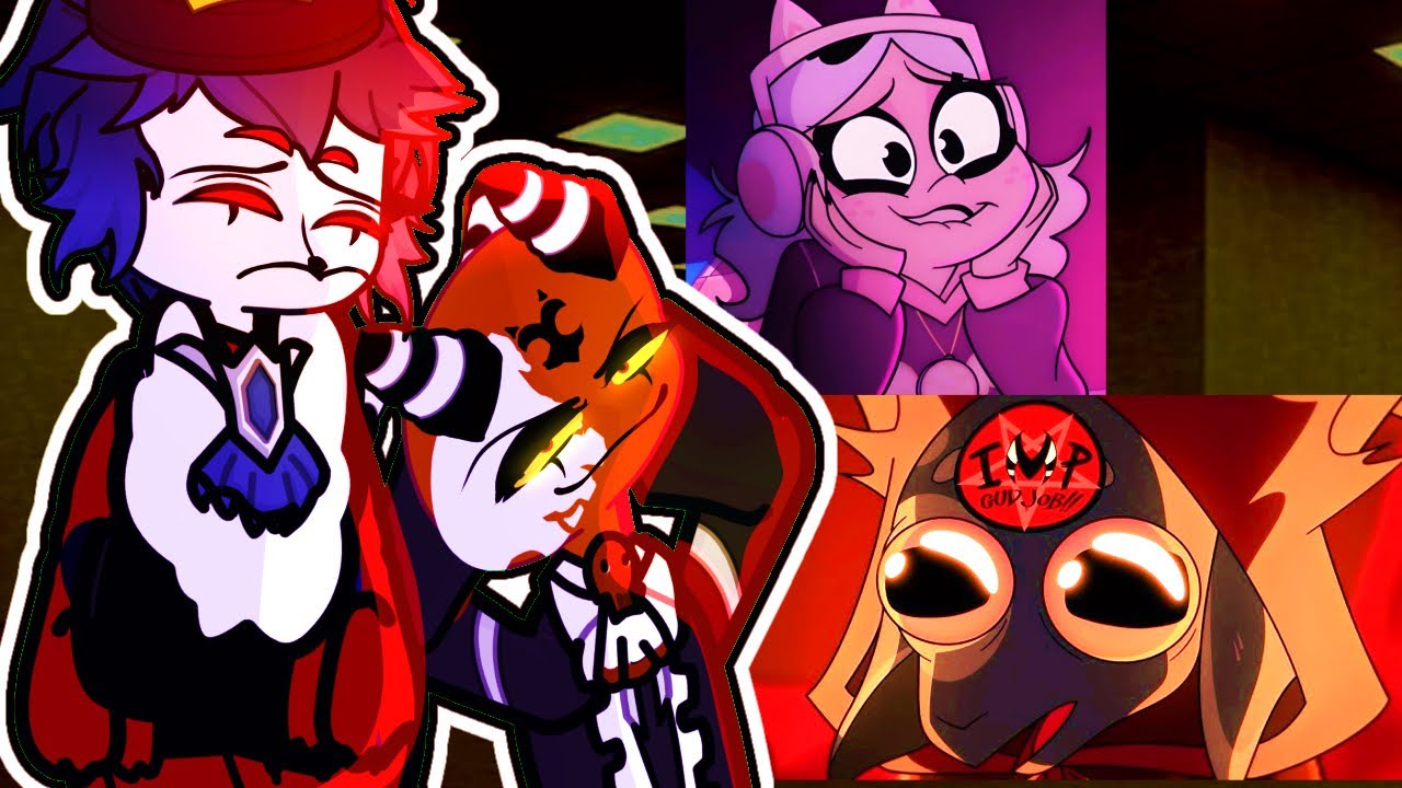 Helluva Boss react to Helluva Boss Shorts 🛎️Gacha 2 Hazbin Hotel Prime Chupacabras