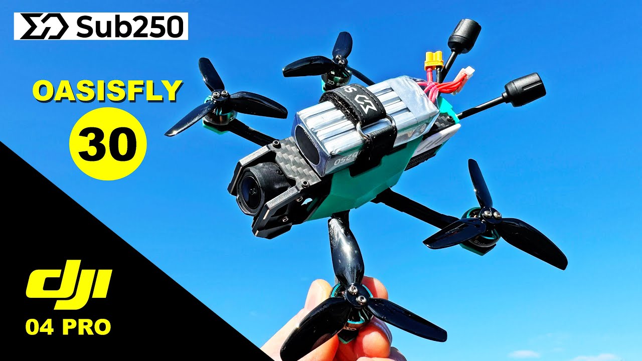 Now This is Fun! - SUB250 OASISFLY 30 with DJI 04 Pro