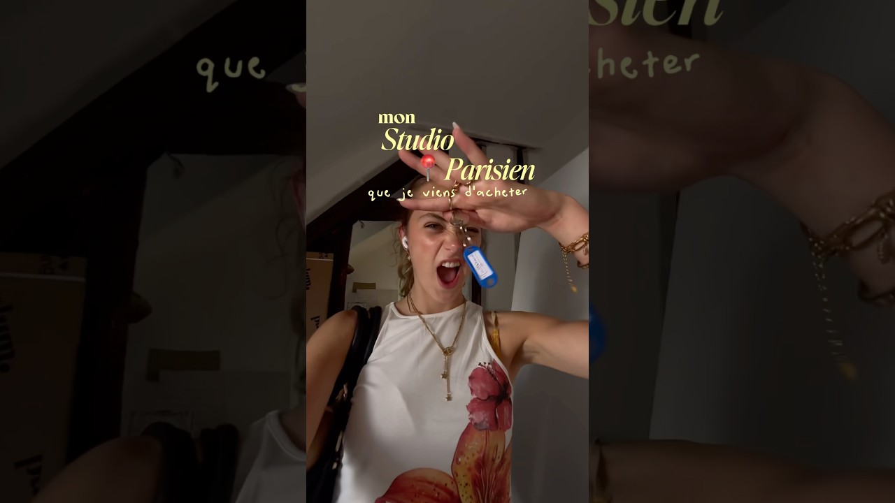 J&rsquo;emm&eacute;nage dans mon APPARTEMENT &Agrave; PARIS