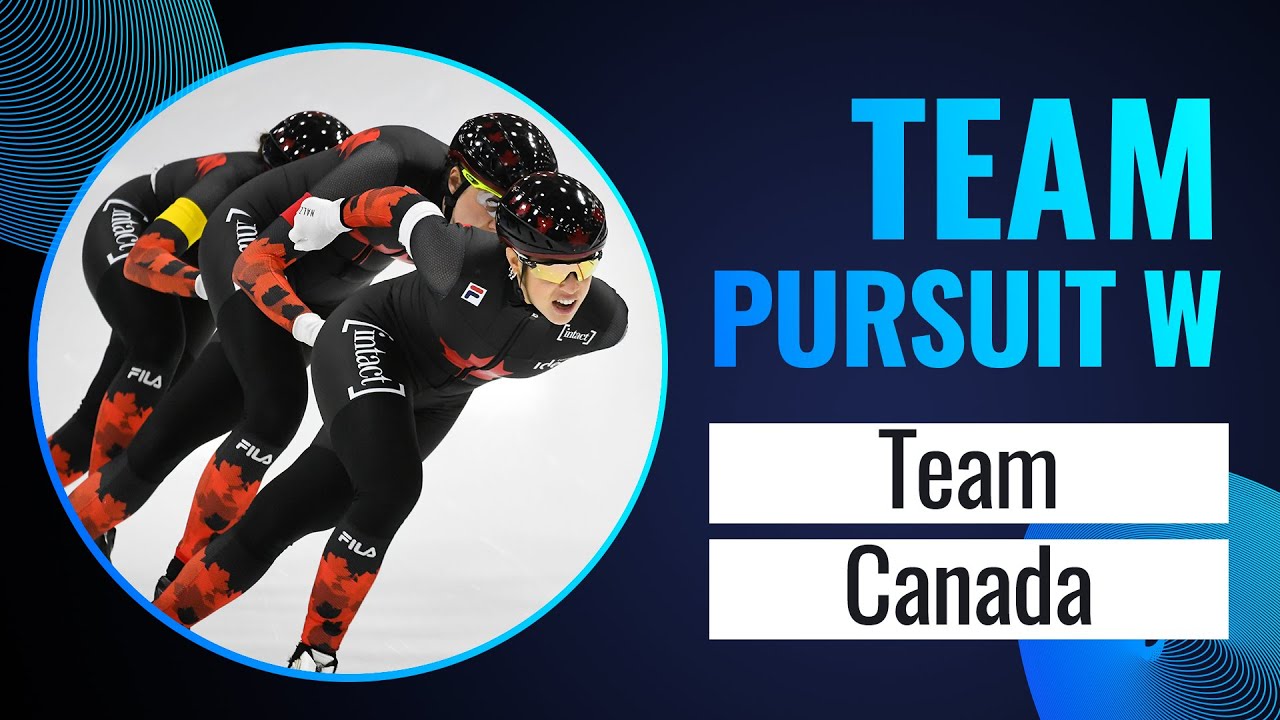 CANADA | Gold | Team Pursuit Women | Four Continents | Salt Lake City 2024 | #SpeedSkating