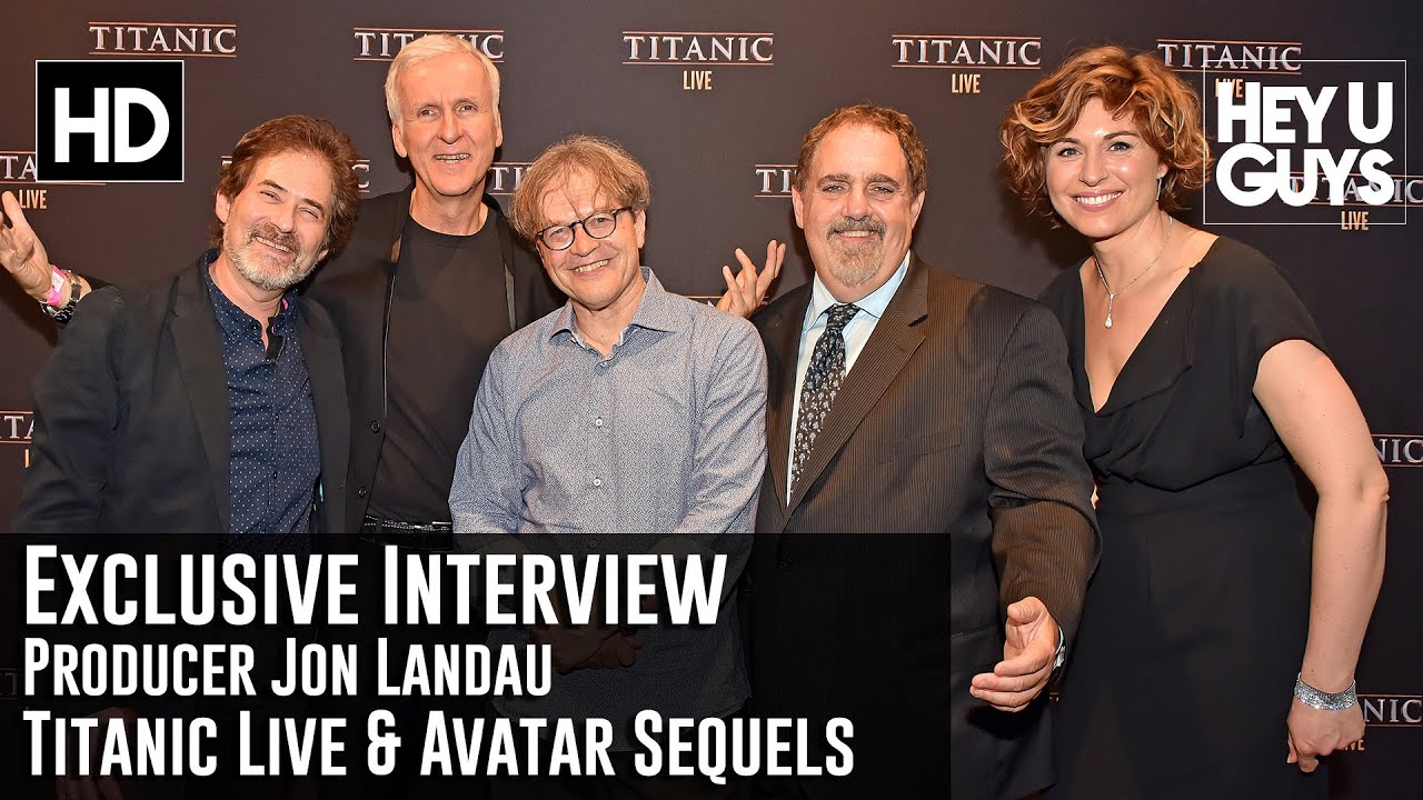 Producer Jon Landau Exclusive Interview - Titanic Live / Avatar Sequels