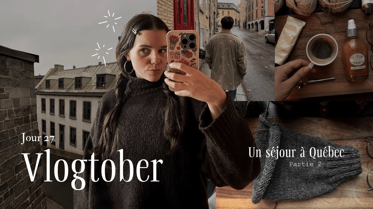 québec diaries 💌 café mila, book shopping & retour à la maison | vlogtober jour 27