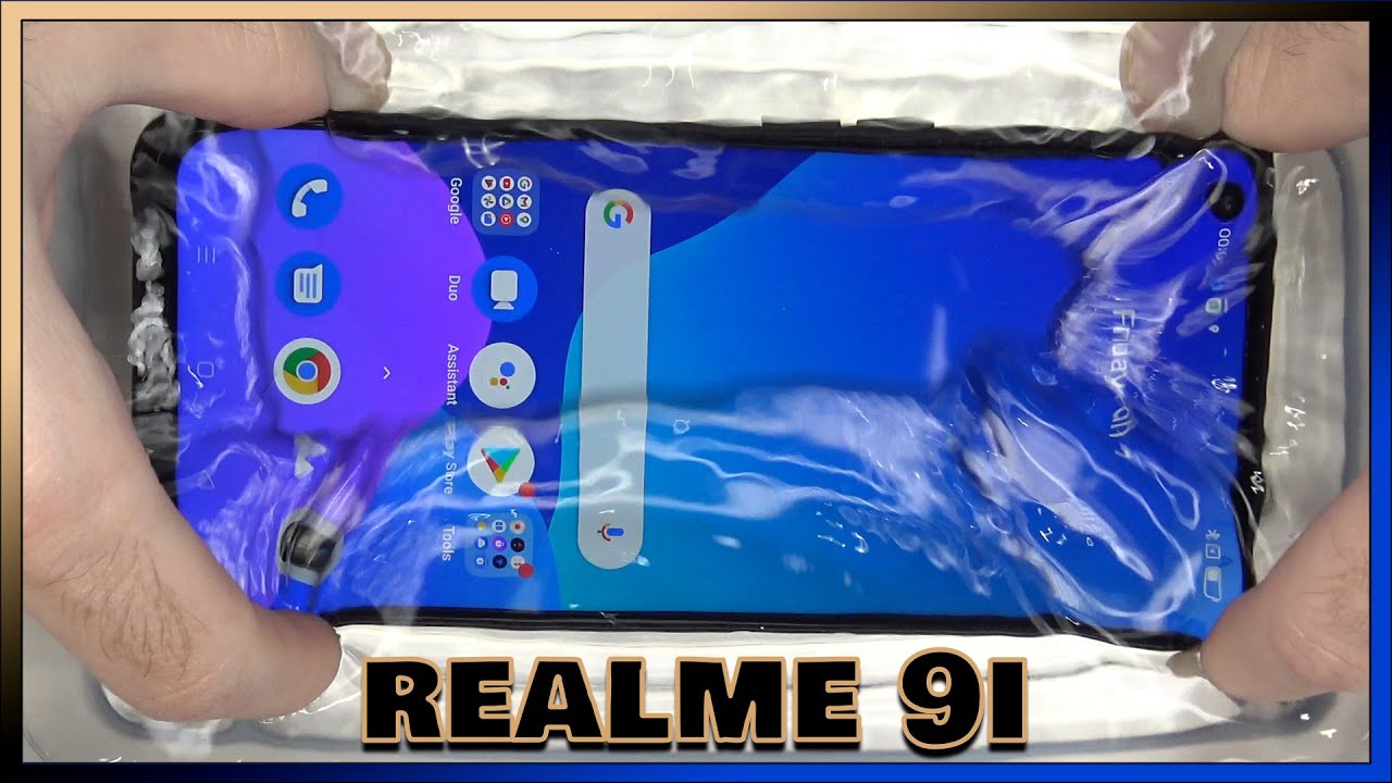 Realme 9i Durability Test (Water, Scratch, Bend)