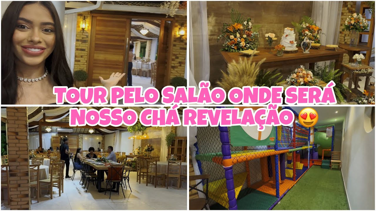 TOUR PELO O SALÃO DO CHÁ REVELAÇÃO! TUDO MUITO LINDO!! | Lidiane Pícculi